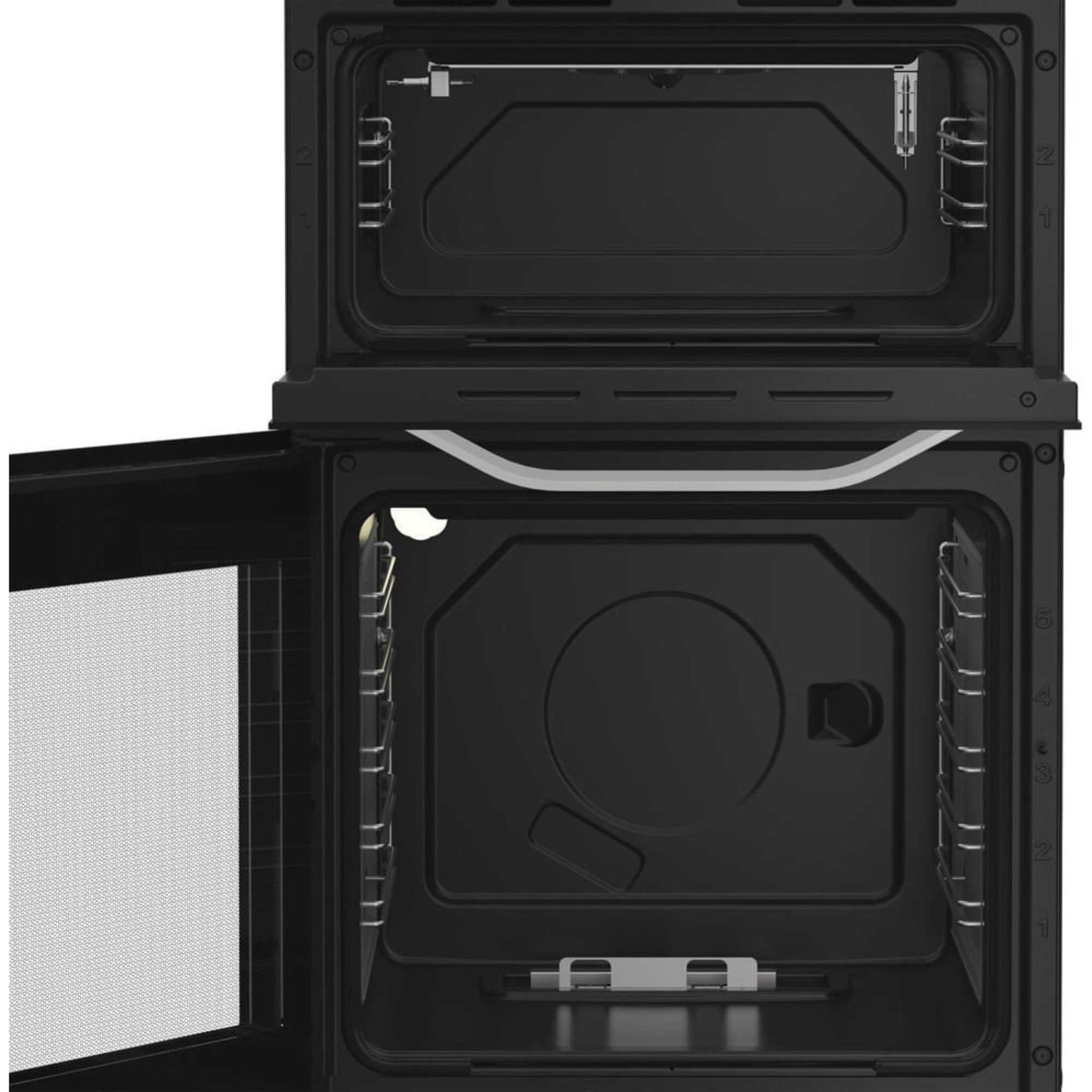 Hotpoint 50cm Gas Single Oven Cooker - HTG5GCW