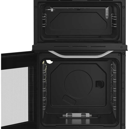 Hotpoint 50cm Gas Single Oven Cooker - HTG5GCW