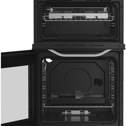 Hotpoint 50cm Gas Single Oven Cooker - HTG5GCW