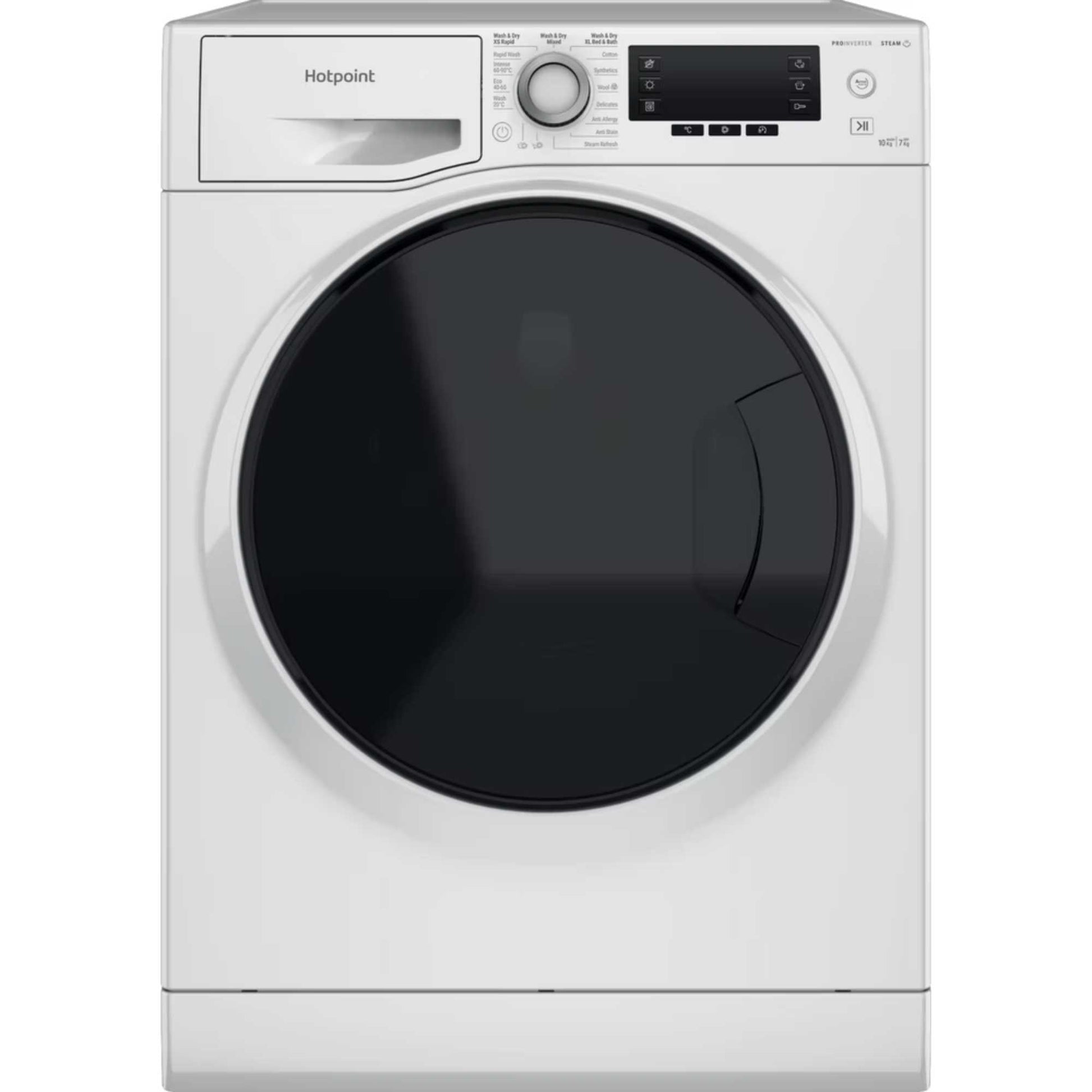 Hotpoint 10kg Wash 7kg Dry 1400rpm Washer Dryer - NDD 10748 DA UK