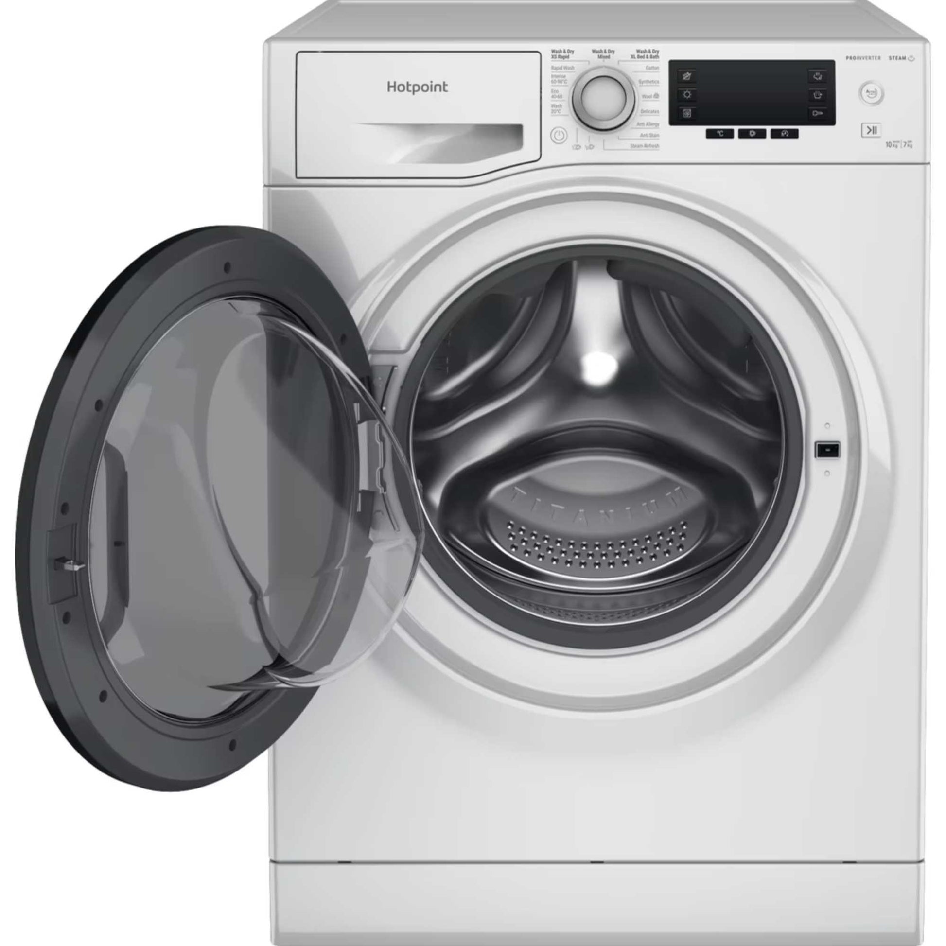 Hotpoint 10kg Wash 7kg Dry 1400rpm Washer Dryer - NDD 10748 DA UK