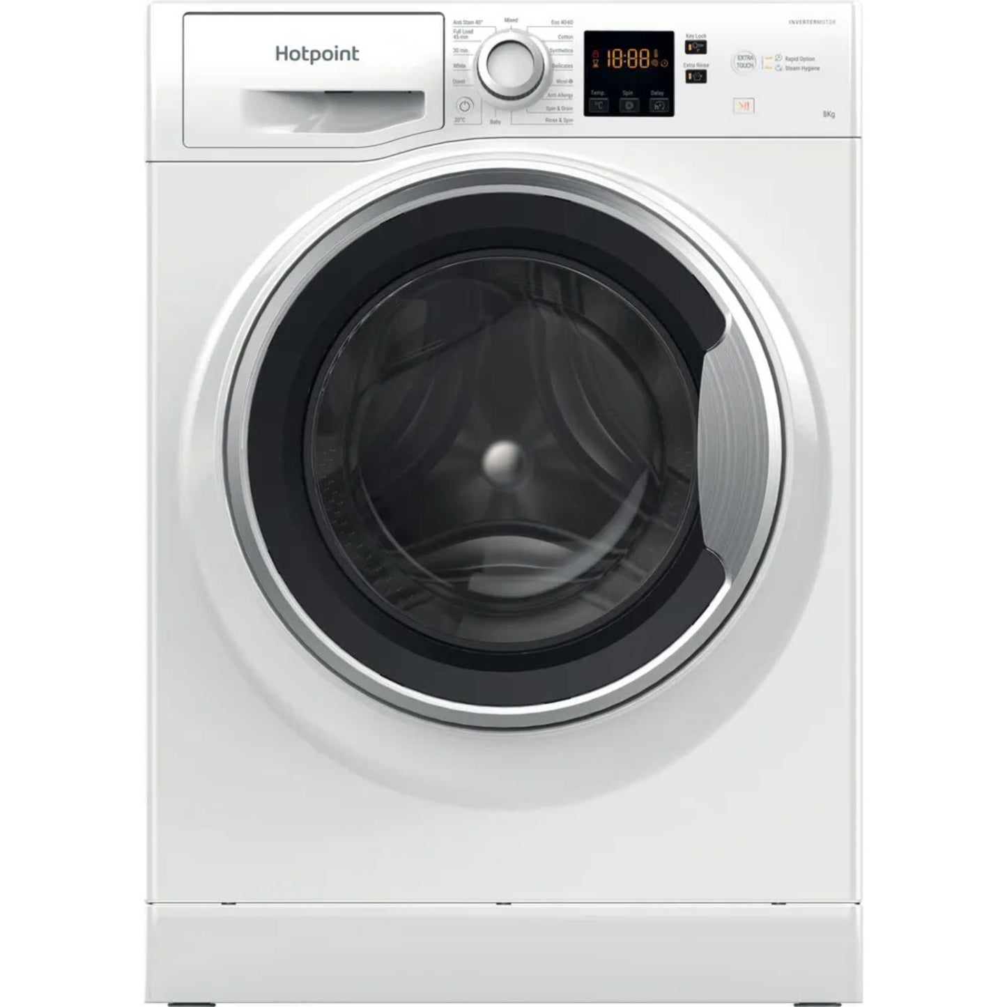 Hotpoint 8kg 1400rpm Washing Machine - NSWE846WSUK