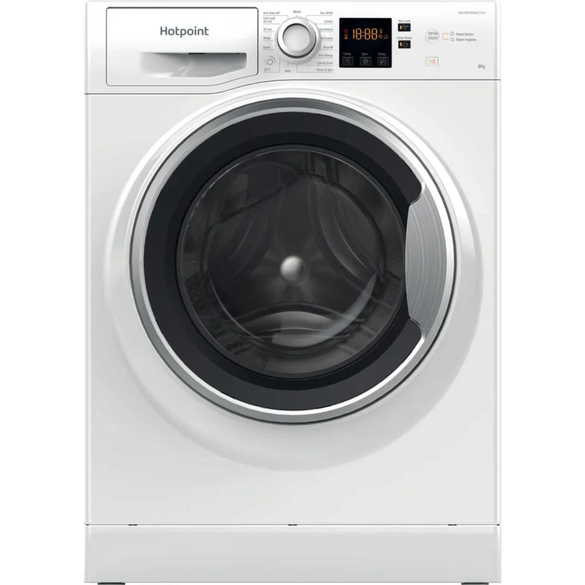 Hotpoint 8kg 1400rpm Washing Machine - NSWE846WSUK