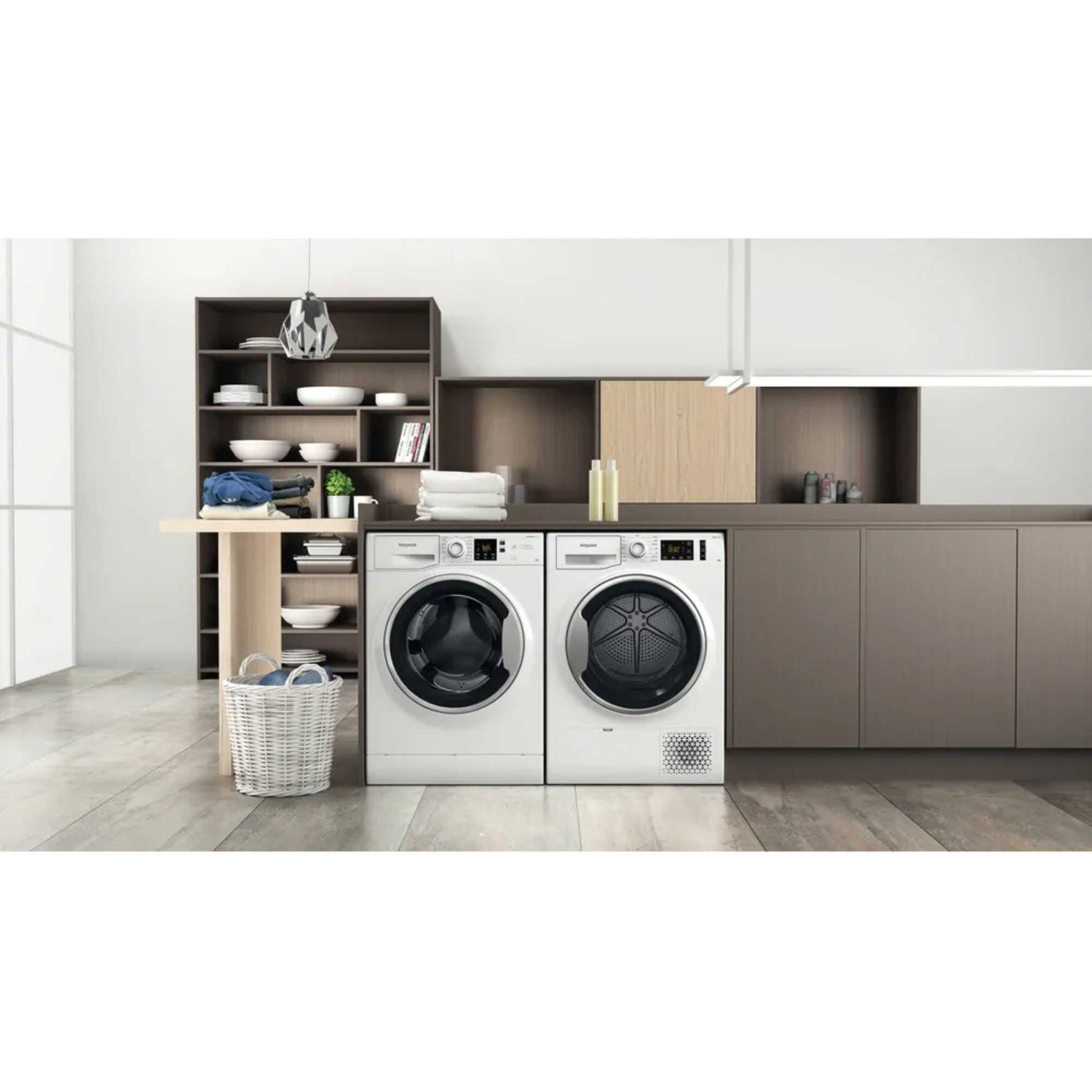 Hotpoint 8kg 1400rpm Washing Machine - NSWE846WSUK