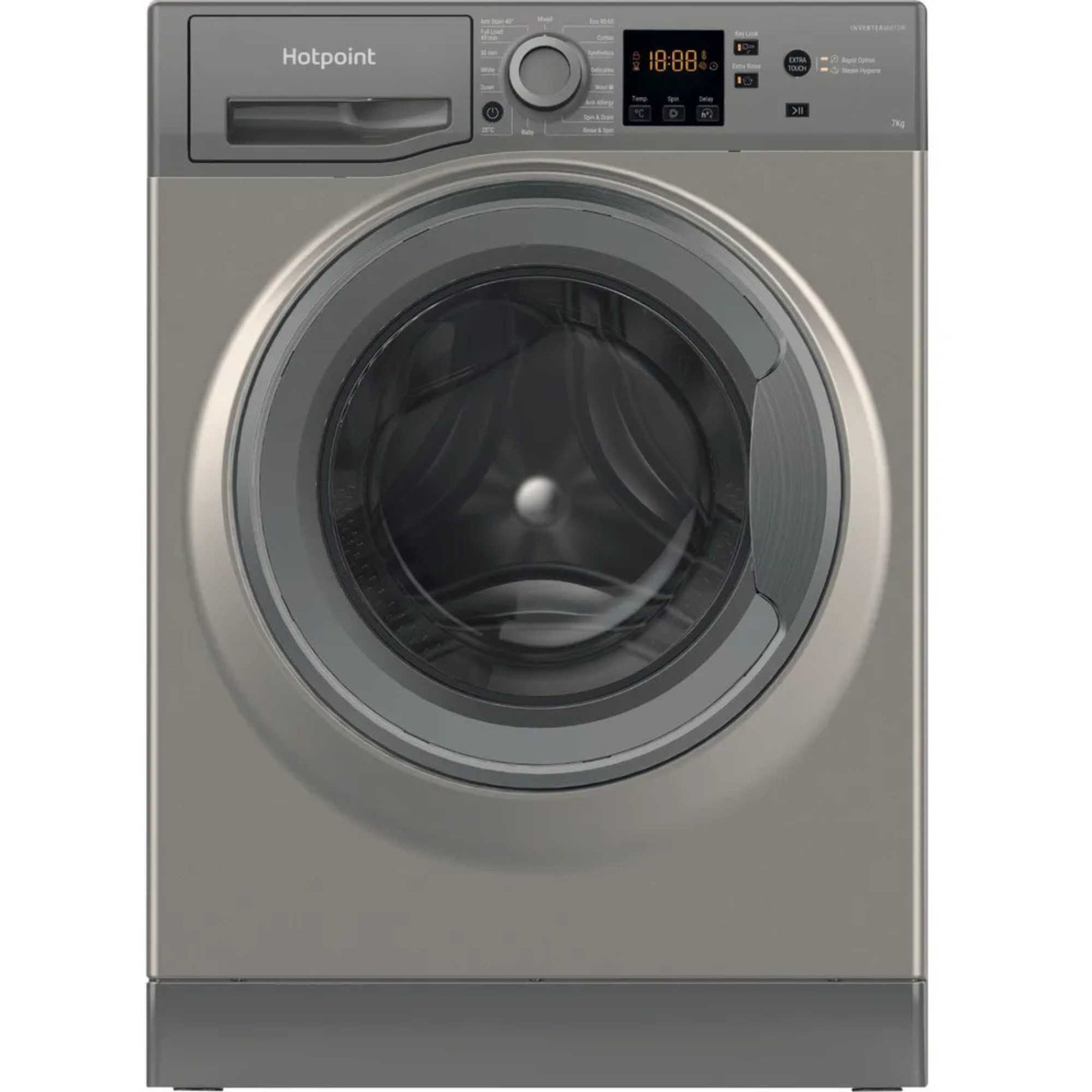 Hotpoint Anti-Stain 7kg 1400rpm Washing Machine - NSWF 7469 GG UK