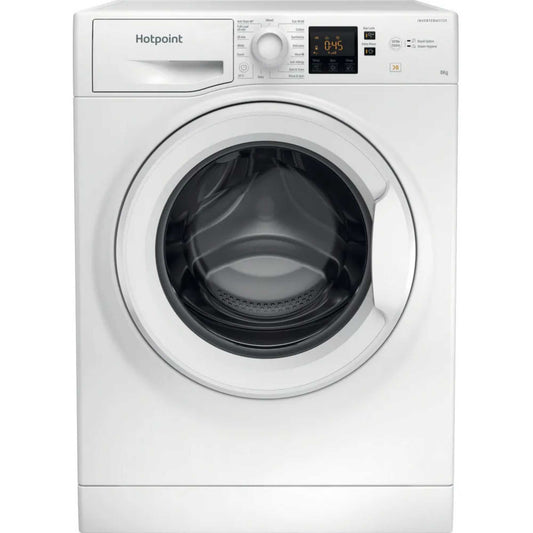 Hotpoint Anti-Stain 8kg Load 1400rpm Washing Machine - NSWF 846 W UK
