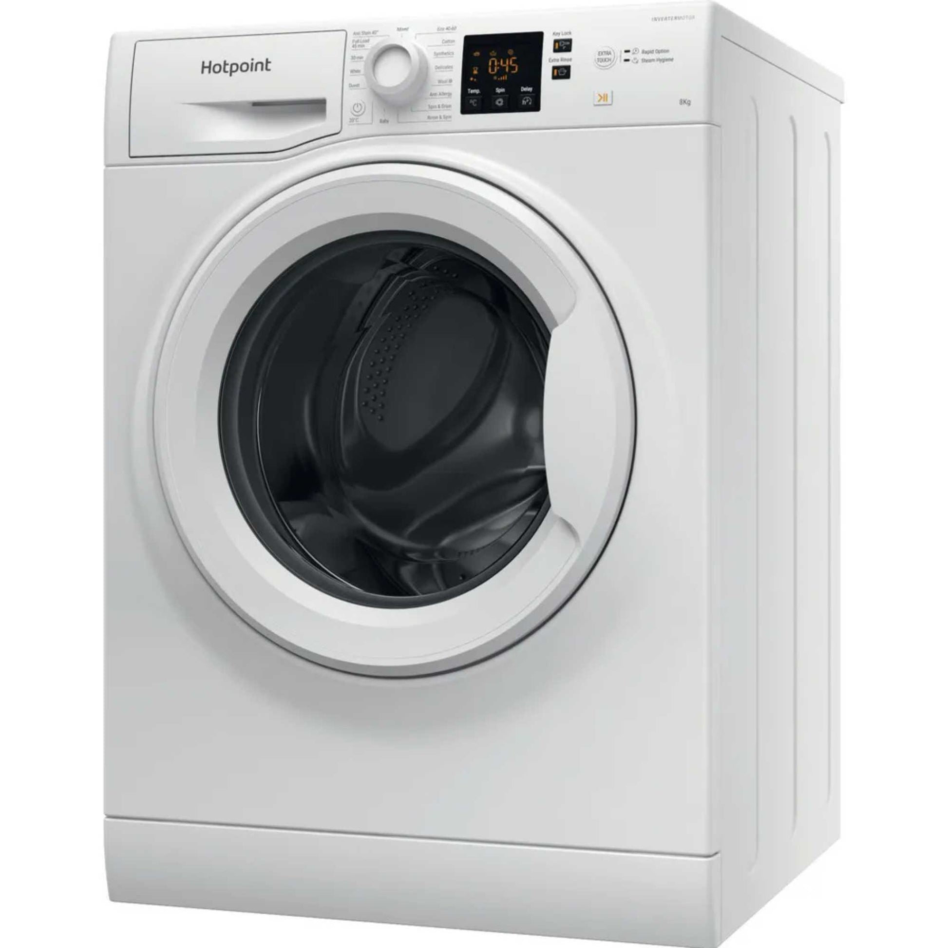 Hotpoint Anti-Stain 8kg Load 1400rpm Washing Machine - NSWF 846 W UK
