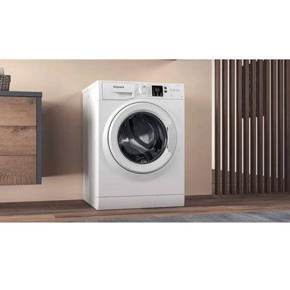 Hotpoint Anti-Stain 8kg Load 1400rpm Washing Machine - NSWF 846 W UK