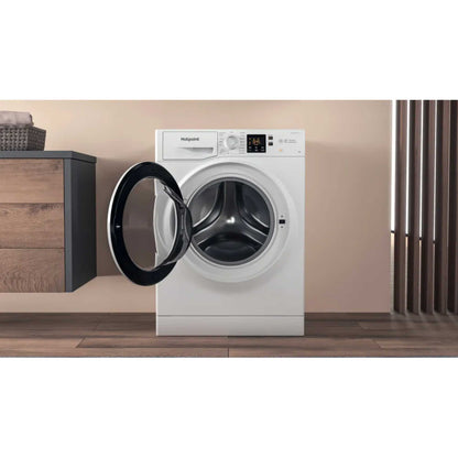 Hotpoint Anti-Stain 8kg Load 1400rpm Washing Machine - NSWF 846 W UK