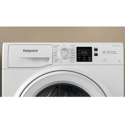 Hotpoint Anti-Stain 8kg Load 1400rpm Washing Machine - NSWF 846 W UK