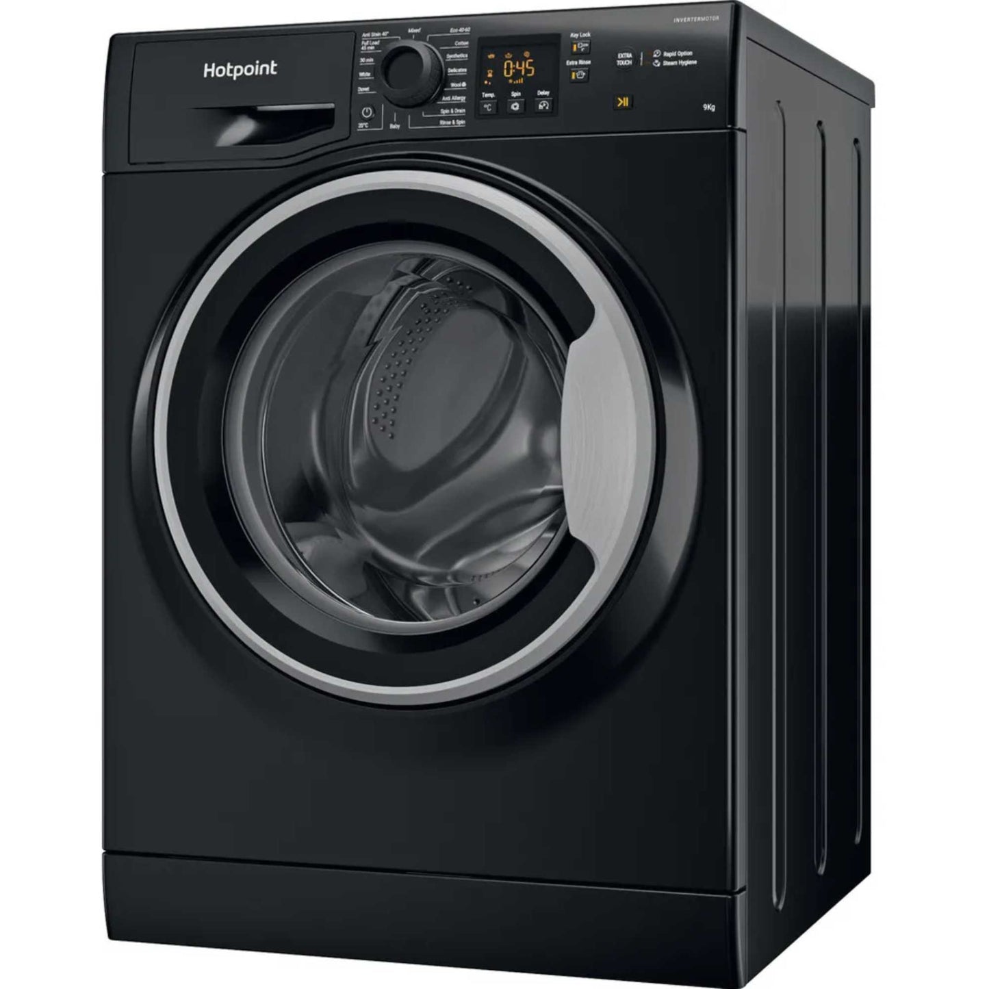 Hotpoint Anti-Stain 9kg 1400rpm Washing Machine - NSWF 946 BS UK