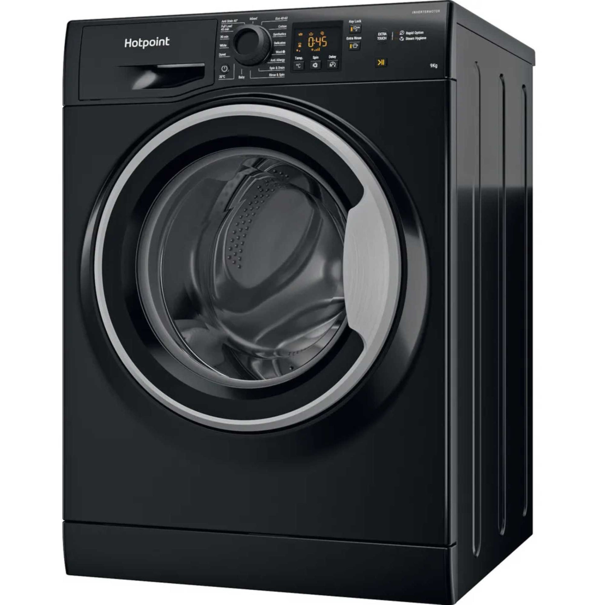 Hotpoint Anti-Stain 9kg 1400rpm Washing Machine - NSWF 946 BS UK