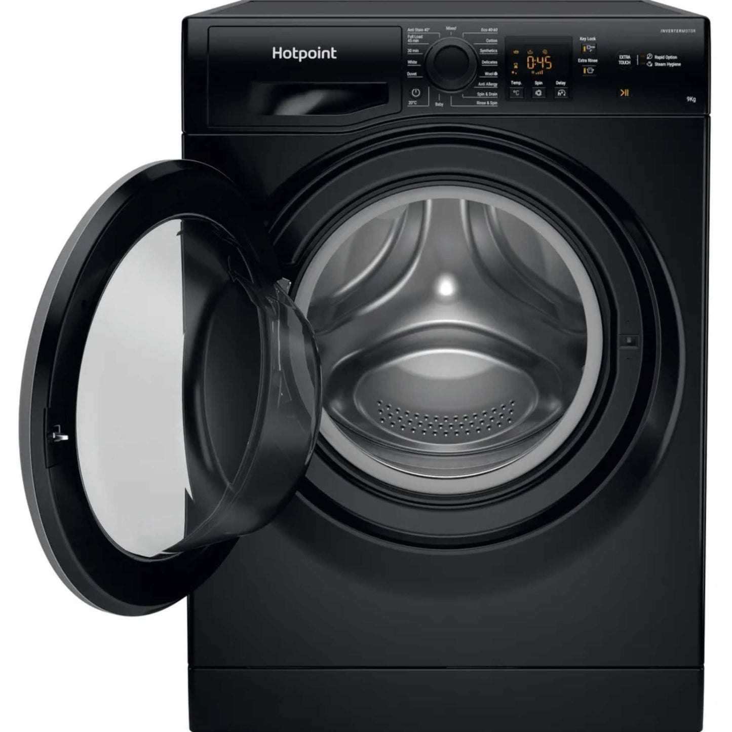 Hotpoint Anti-Stain 9kg 1400rpm Washing Machine - NSWF 946 BS UK