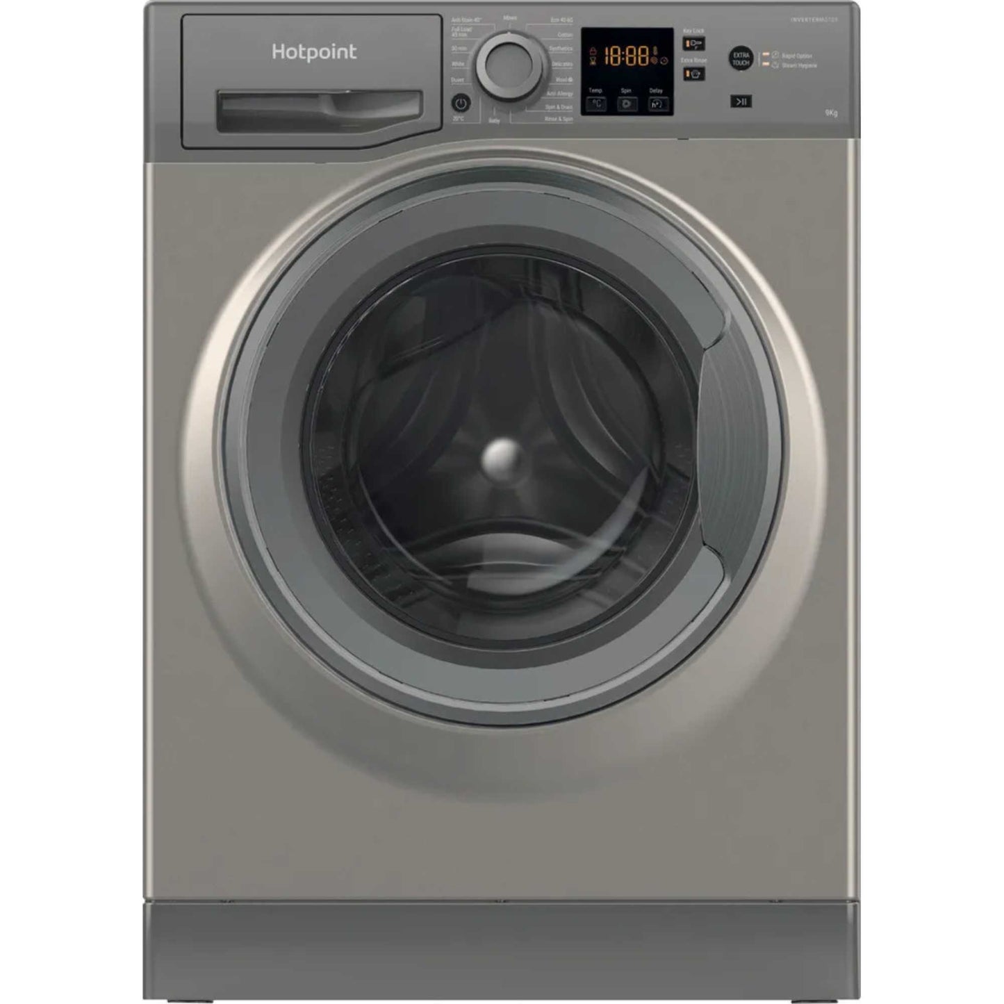 Hotpoint Anti-Stain 9kg 1400rpm Washing Machine - NSWF 946 GG UK