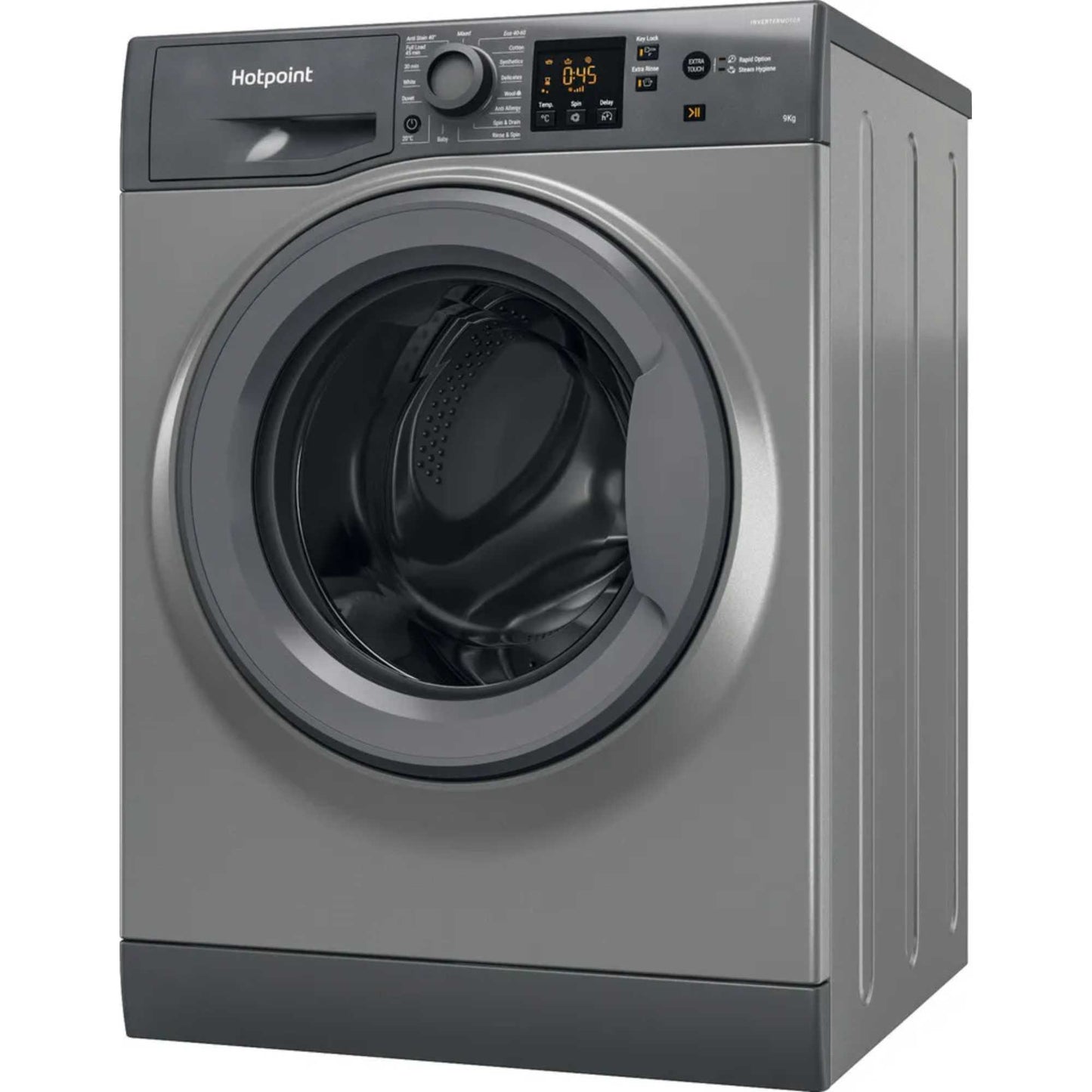 Hotpoint Anti-Stain 9kg 1400rpm Washing Machine - NSWF 946 GG UK