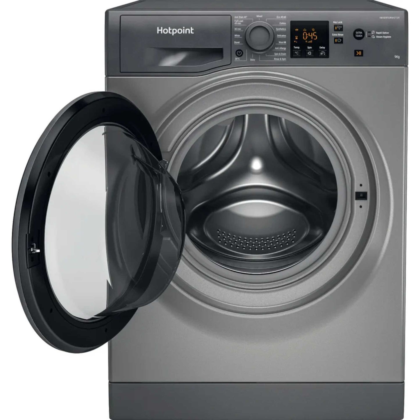 Hotpoint Anti-Stain 9kg 1400rpm Washing Machine - NSWF 946 GG UK
