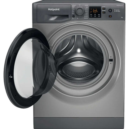 Hotpoint Anti-Stain 9kg 1400rpm Washing Machine - NSWF 946 GG UK
