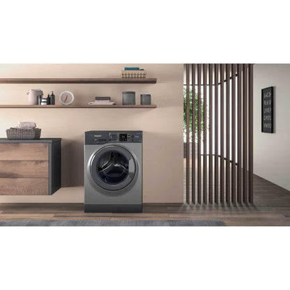 Hotpoint Anti-Stain 9kg 1400rpm Washing Machine - NSWF 946 GG UK