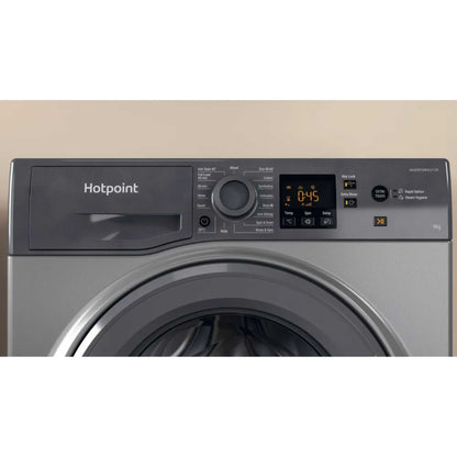Hotpoint Anti-Stain 9kg 1400rpm Washing Machine - NSWF 946 GG UK