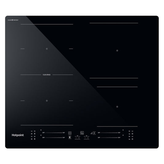 Hotpoint TS 3560F CPNE CleanProtect 60cm 4 Zone Induction Hob - Black