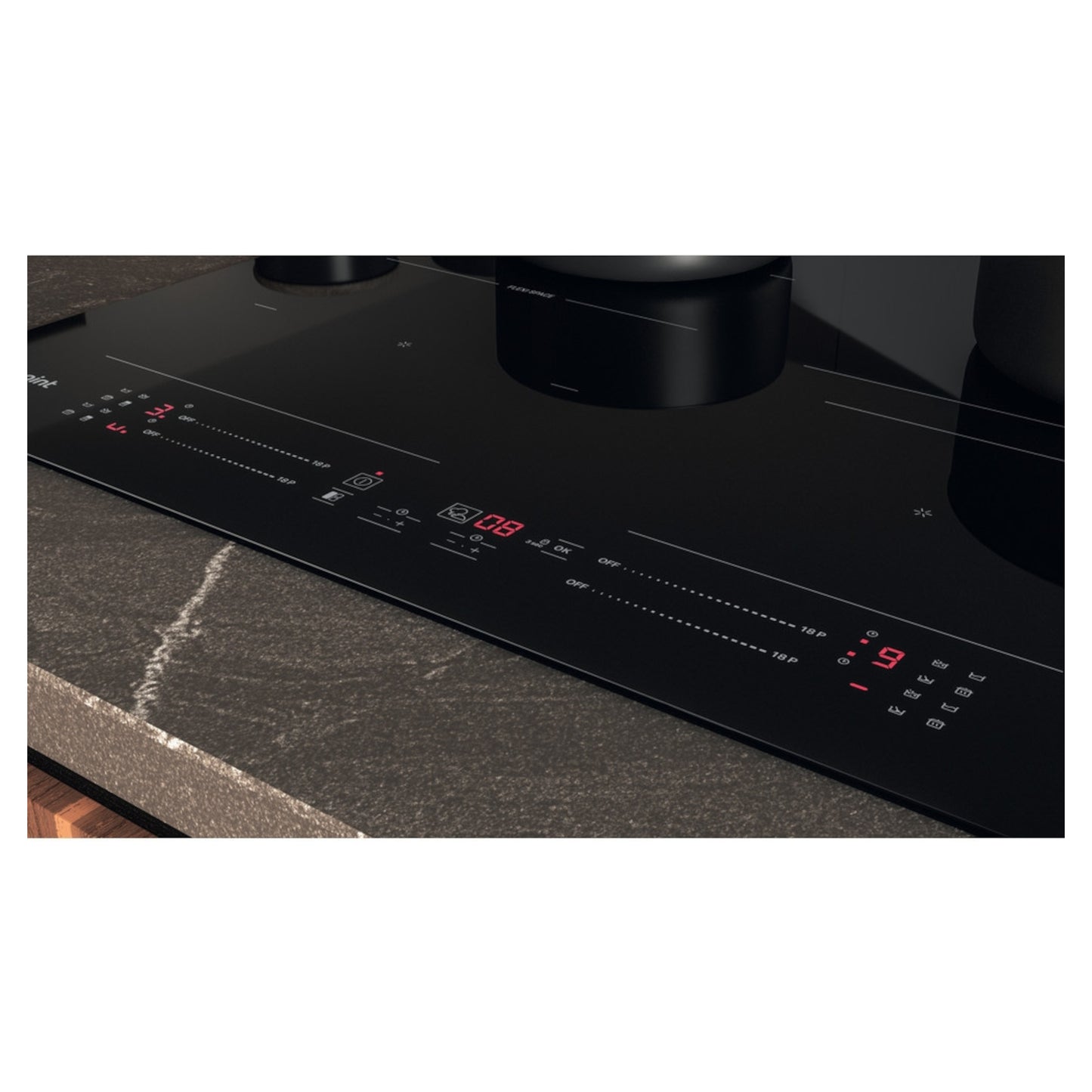 Hotpoint TS 3560F CPNE CleanProtect 60cm 4 Zone Induction Hob - Black