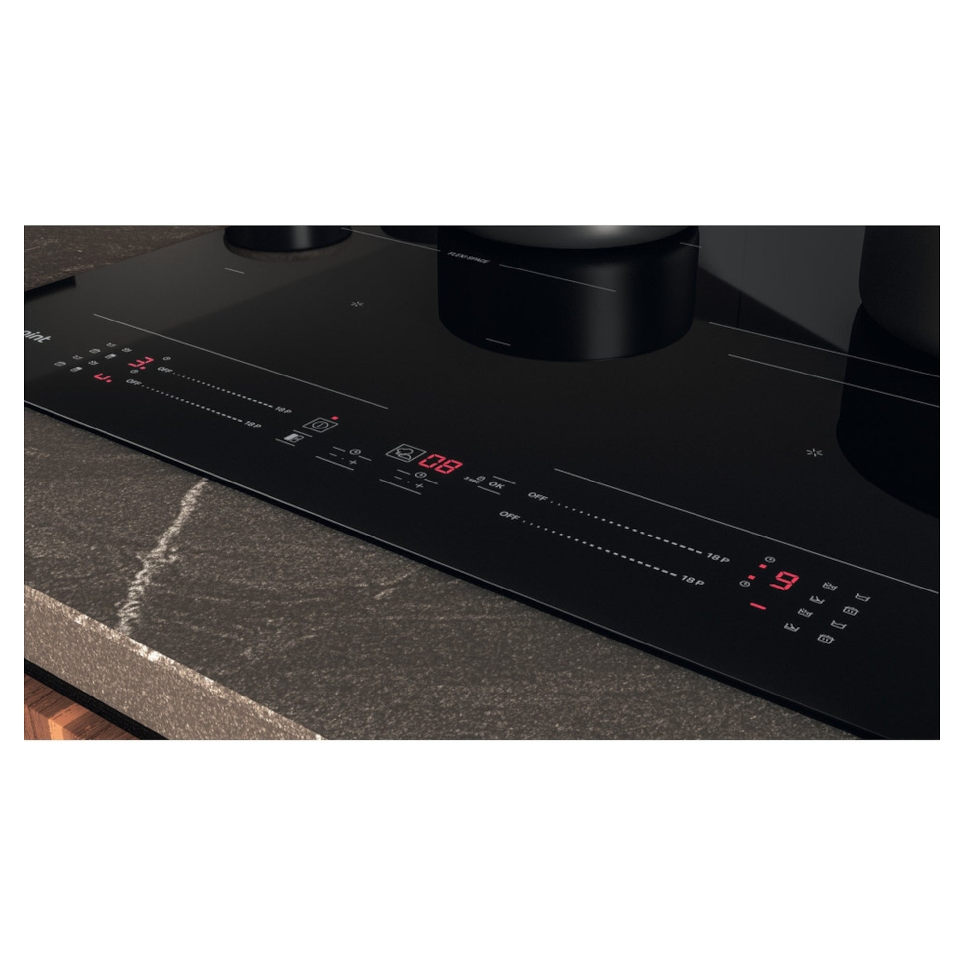 Hotpoint TS 3560F CPNE CleanProtect 60cm 4 Zone Induction Hob - Black