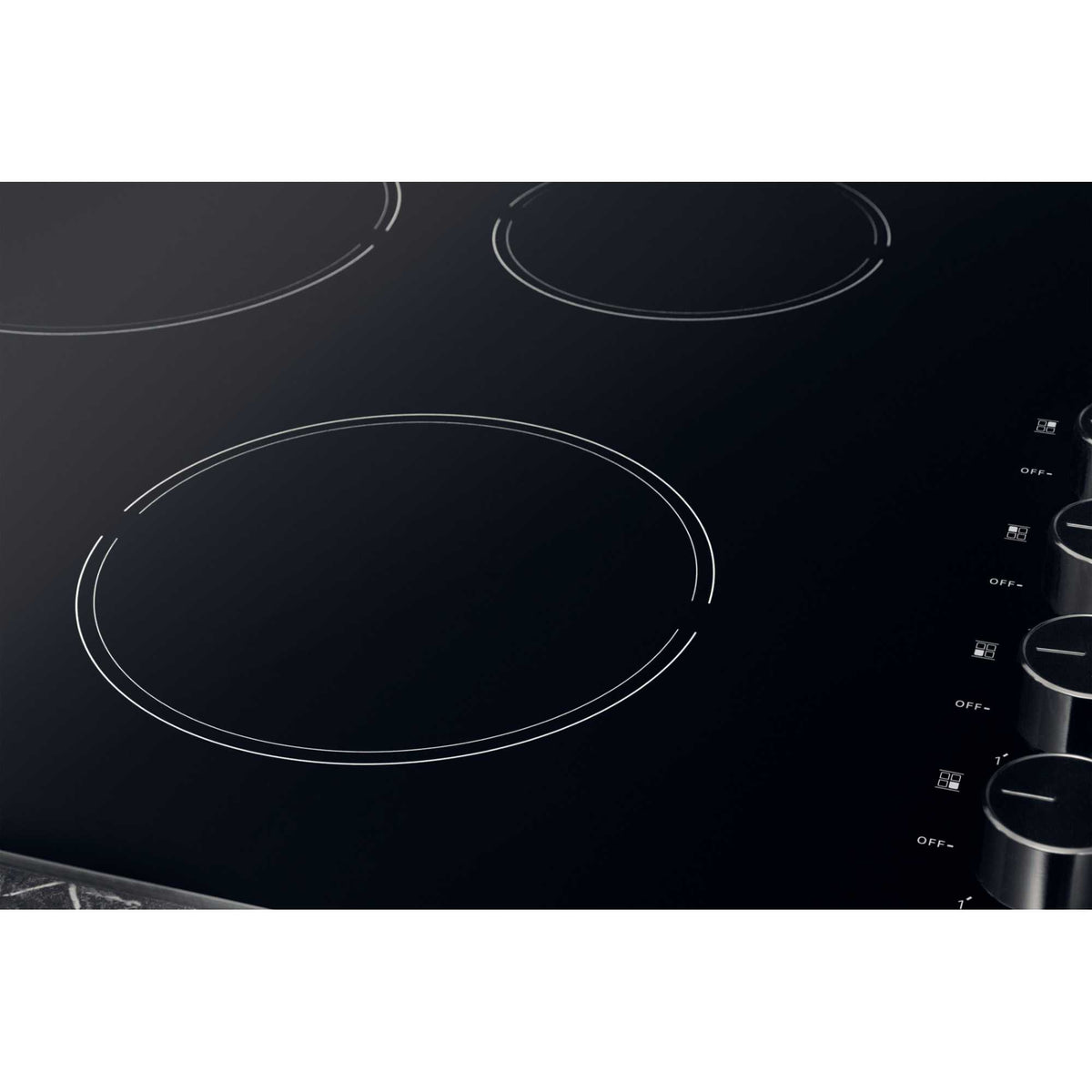 Hotpoint HR 620 R H 60cm 4 Zone Ceramic Hob - Black