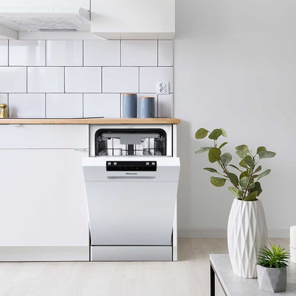 Hisense Hi4 Freestanding Slimline Dishwasher - HS523E15WUK