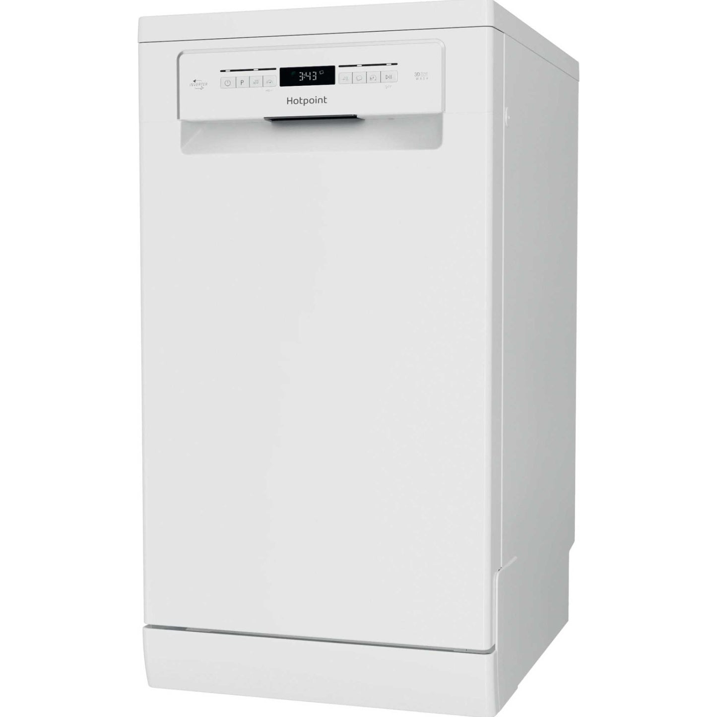 Hotpoint Freestanding Slimline Dishwasher - HSFO 3T223 W UK N