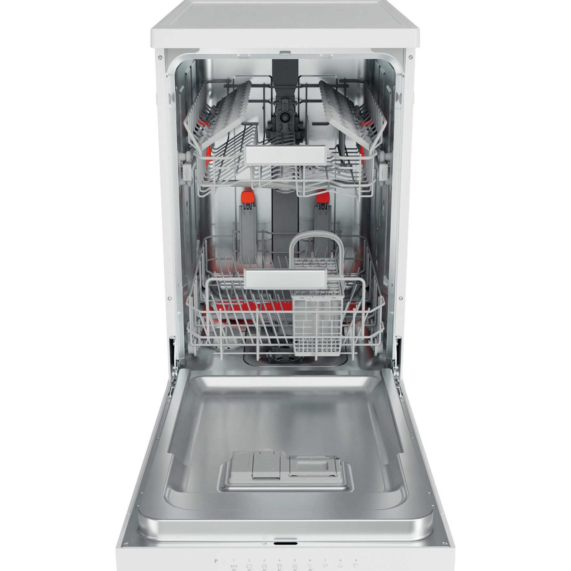 Hotpoint Freestanding Slimline Dishwasher - HSFO 3T223 W UK N