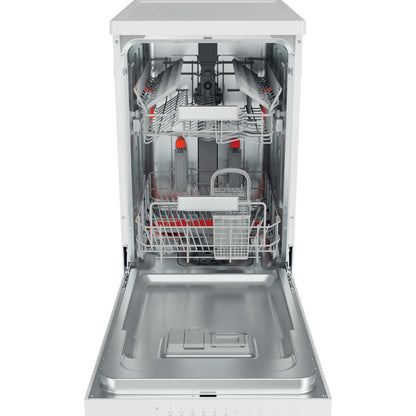 Hotpoint Freestanding Slimline Dishwasher - HSFO 3T223 W UK N