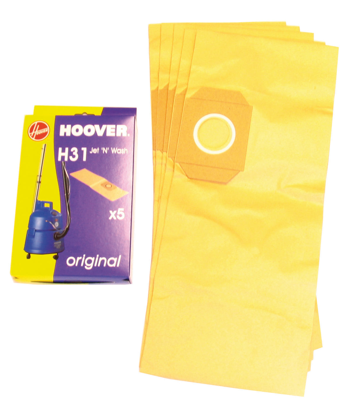 PAPER BAGS H31 HOOVER JET N WASH