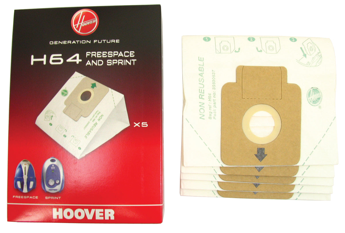 Vacuum Cleaner Paper Bag - H64 (Pack of 5)