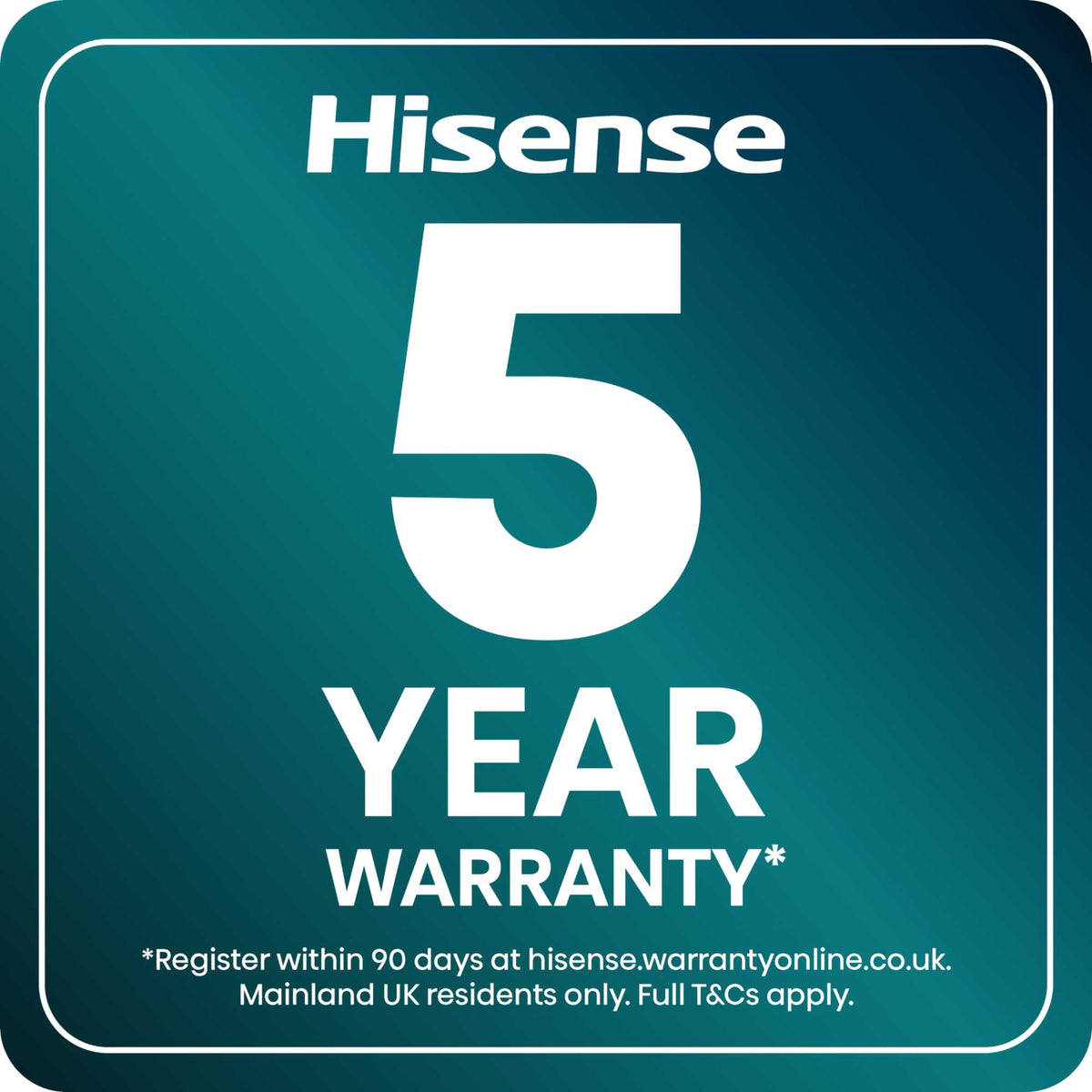 Hisense Hi5 Tall Freezer No Frost - Black Glass - FT5K310GSFC