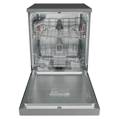 Hotpoint Freestanding Full-Sized Dishwasher - H2F HL626 X UK
