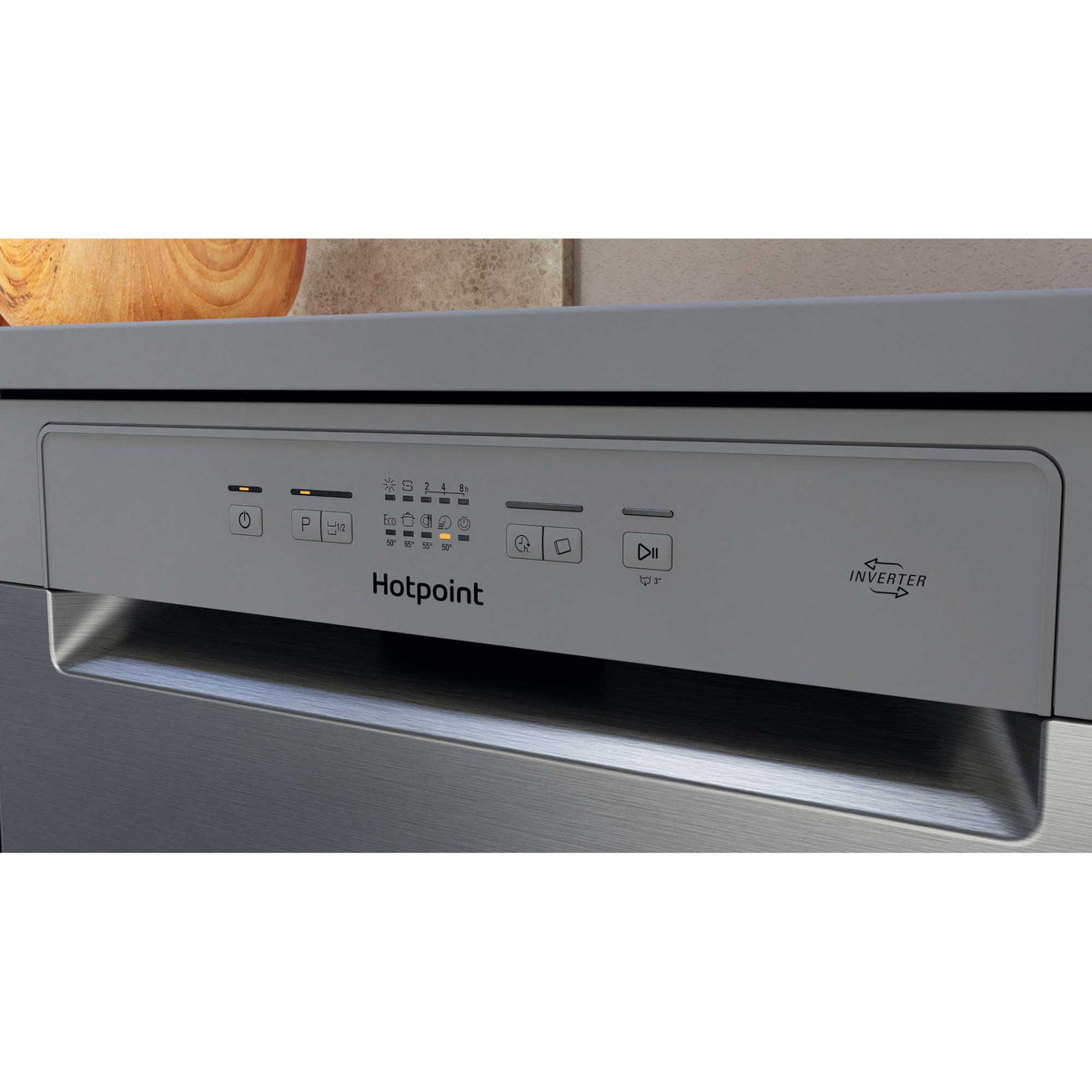 Hotpoint Freestanding Full-Sized Dishwasher - H2F HL626 X UK