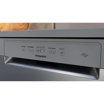 Hotpoint Freestanding Full-Sized Dishwasher - H2F HL626 X UK
