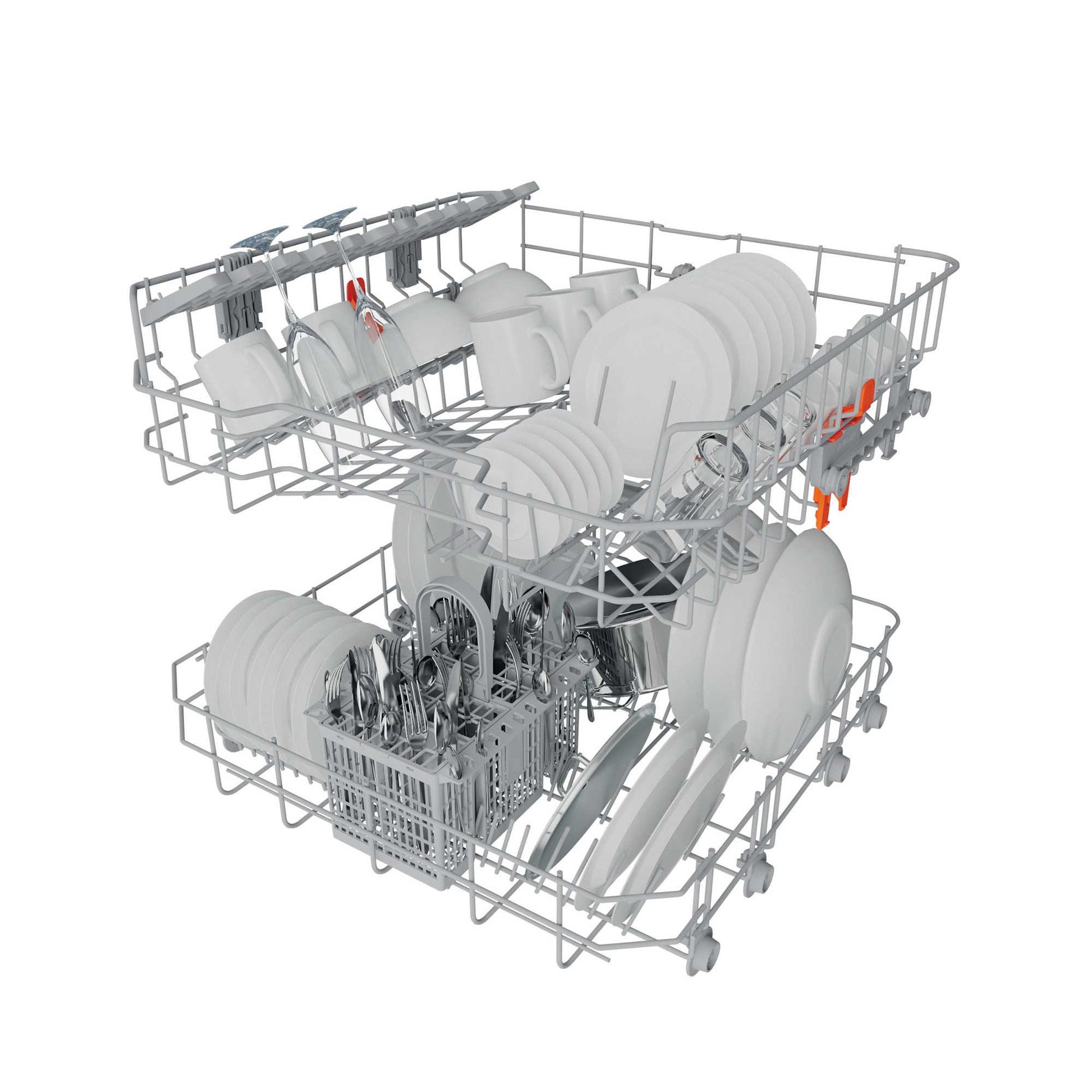 Hotpoint Freestanding Full-Sized Dishwasher - H2F HL626 X UK