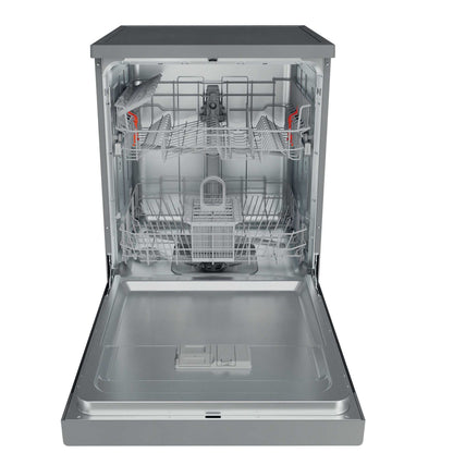 Hotpoint Freestanding Full-Sized Dishwasher - H2F HL626 X UK