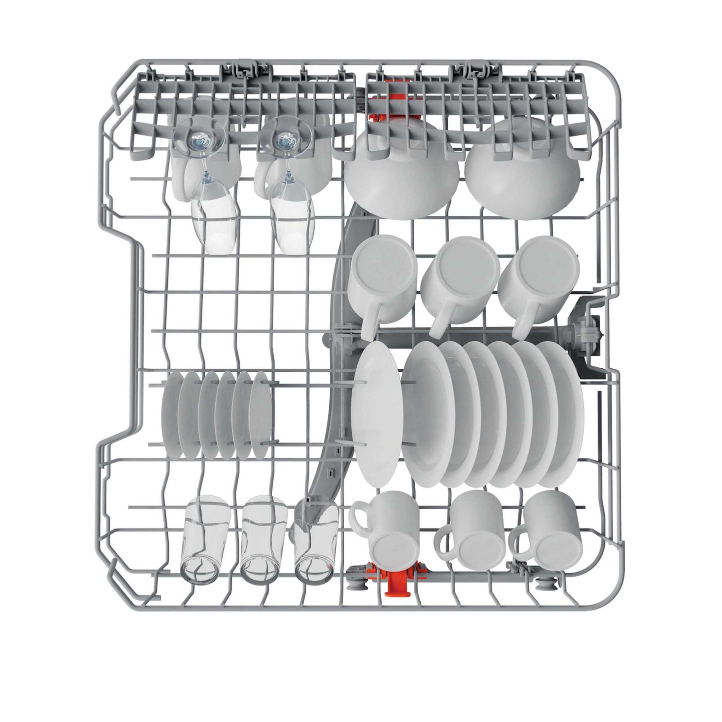 Hotpoint Freestanding Full-Sized Dishwasher - H2F HL626 X UK