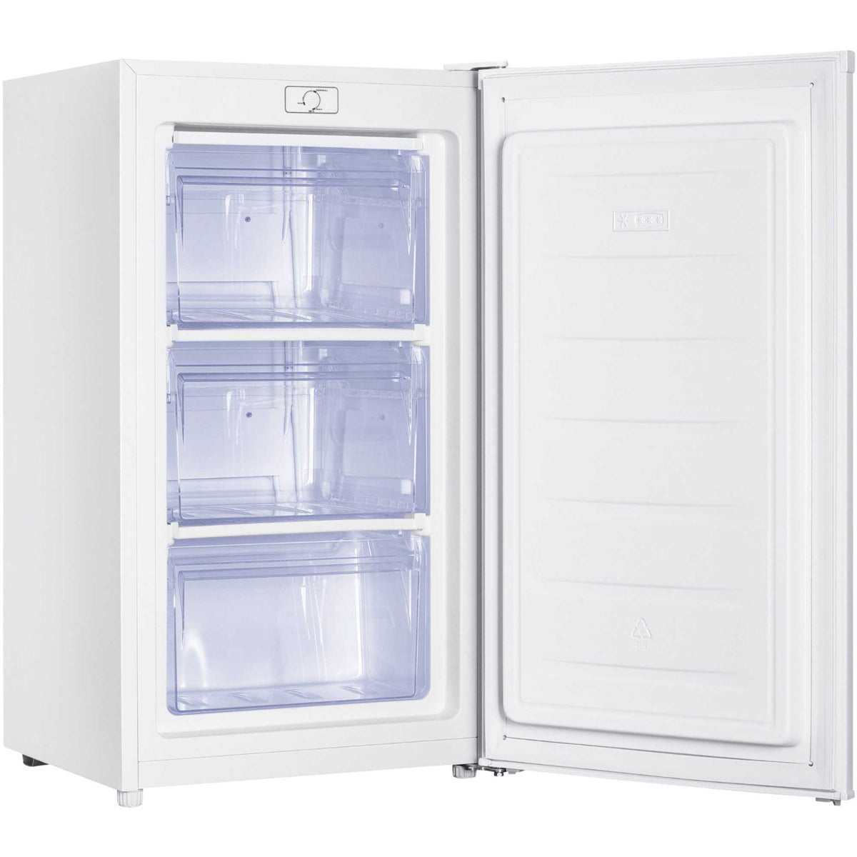 Iceking RZ109EW 60l Capacity Undercounter Freezer - White