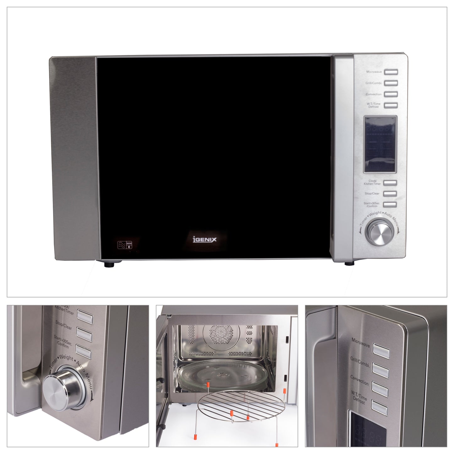 (DNO) 30 LITRE 900W DIGITAL COMBINATION MICROWAVE