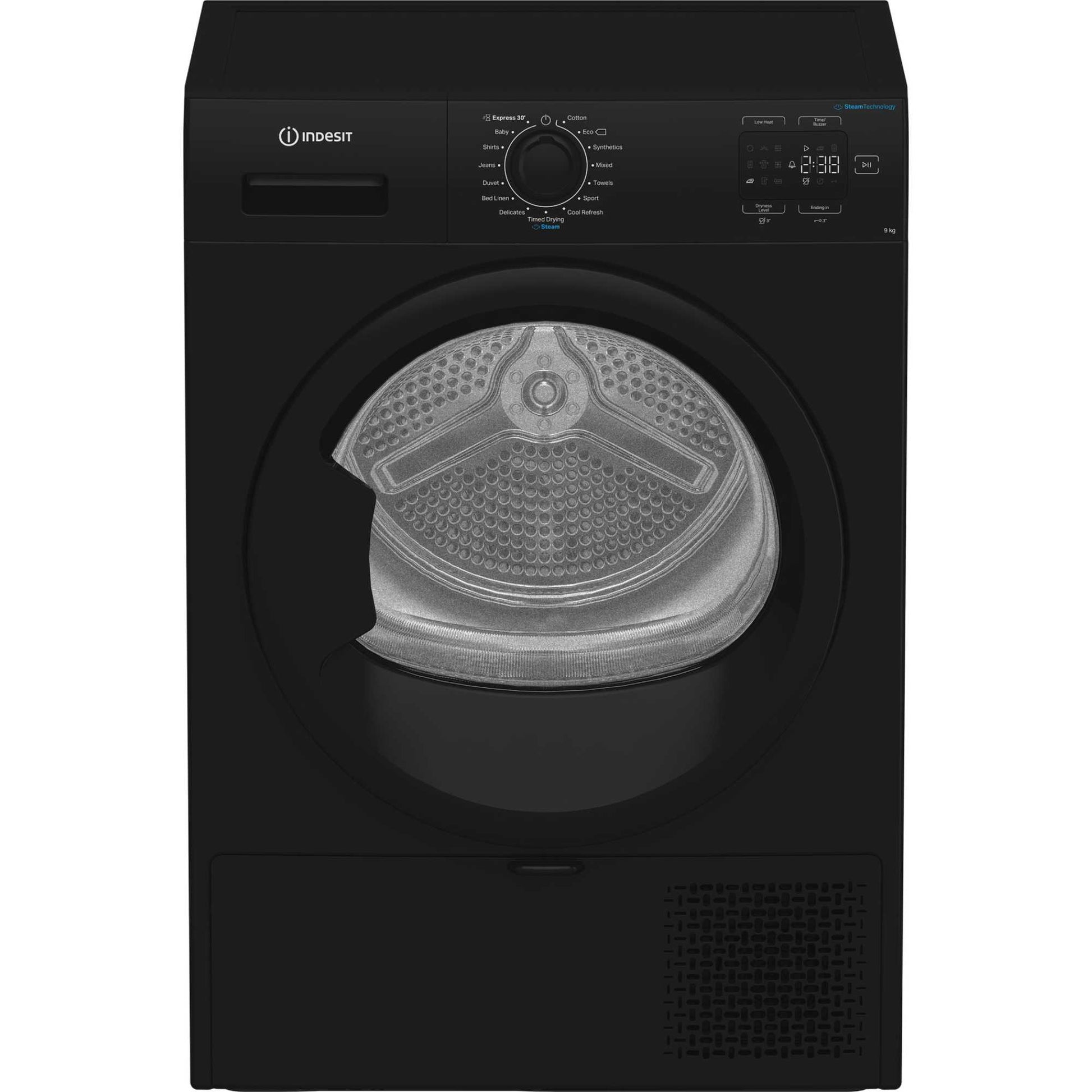 Indesit 9kg Heat Pump Tumble Dryer - C YD 92D BB UK