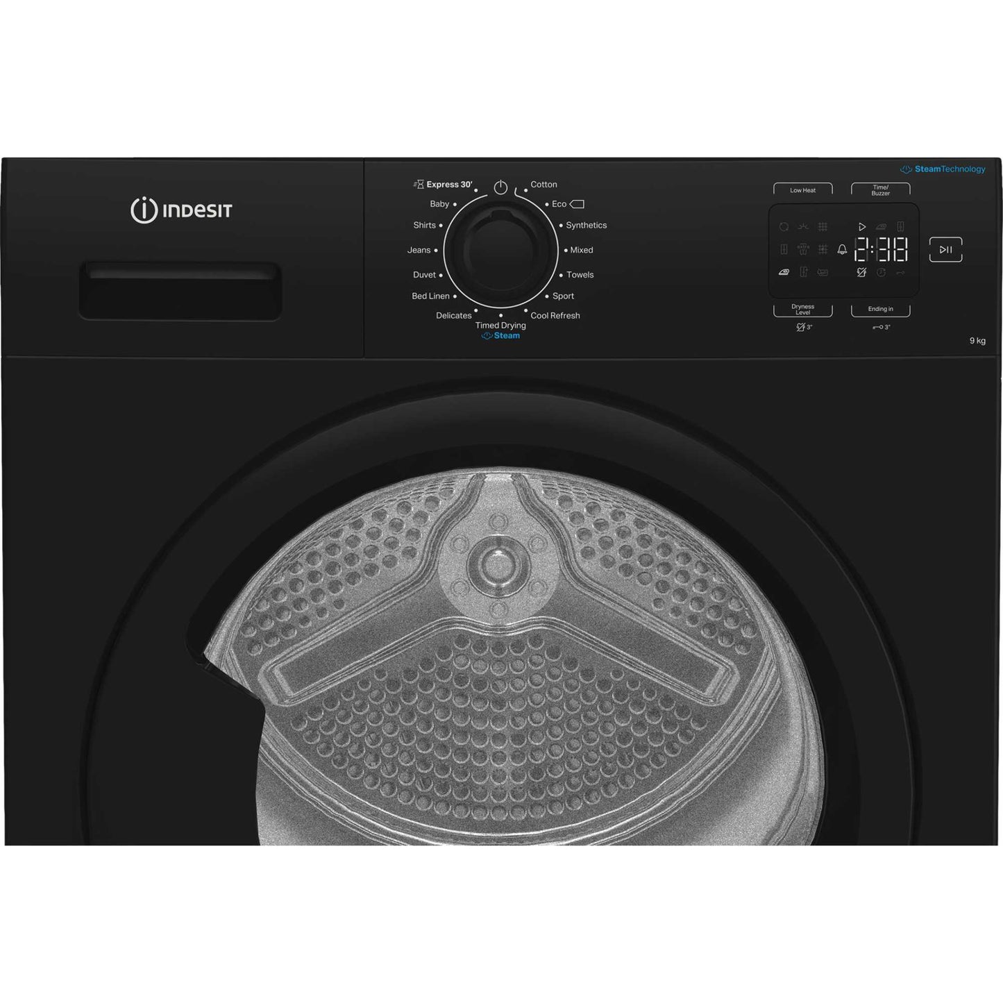 Indesit 9kg Heat Pump Tumble Dryer - C YD 92D BB UK