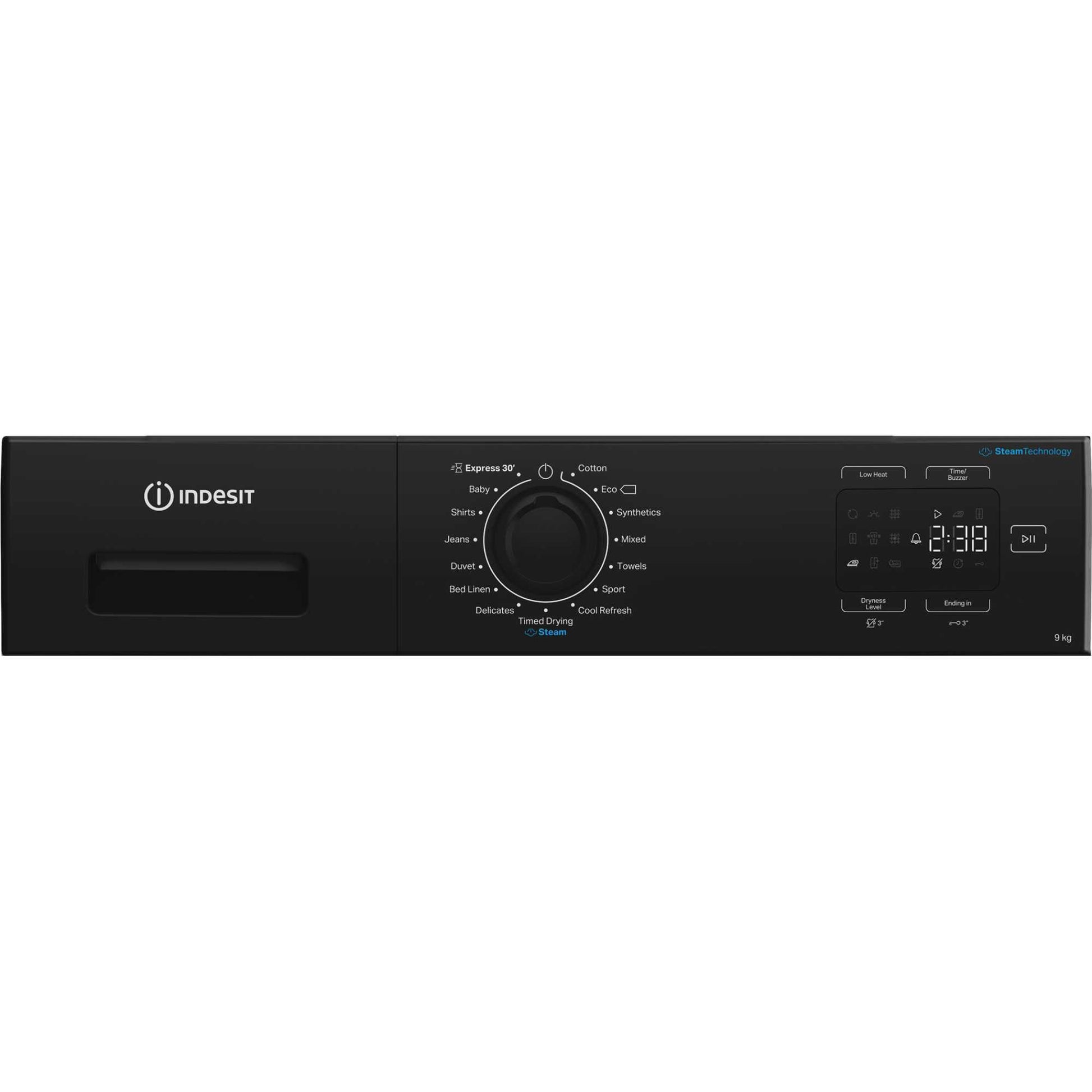 Indesit 9kg Heat Pump Tumble Dryer - C YD 92D BB UK