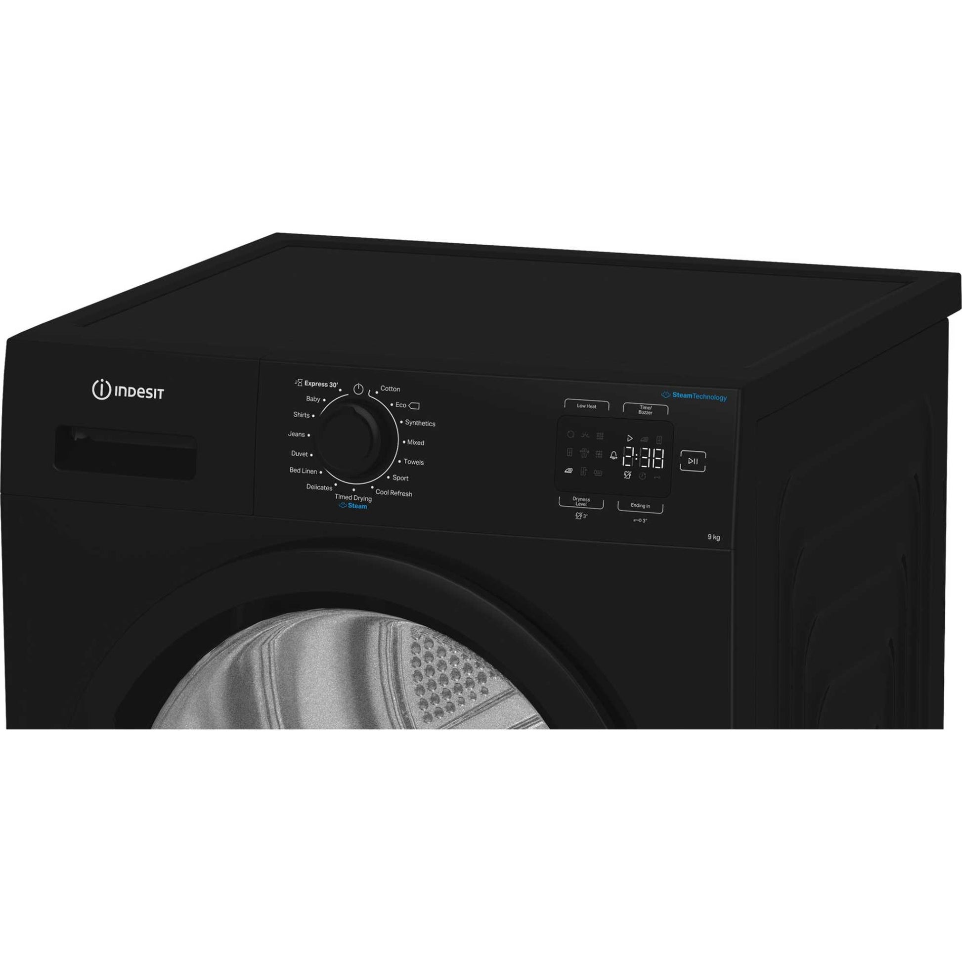 Indesit 9kg Heat Pump Tumble Dryer - C YD 92D BB UK