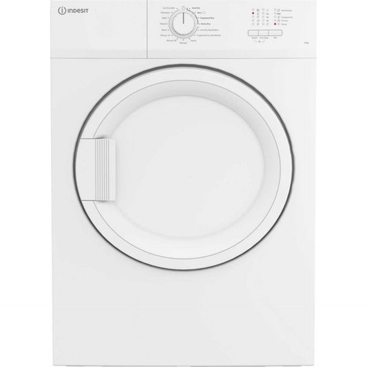 Indesit C YD A81 WWGL UK 8kg Air Vented Tumble Dryer - White