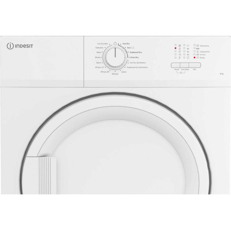 Indesit 8kg Air Vented Tumble Dryer - C YD A81 WWGL UK