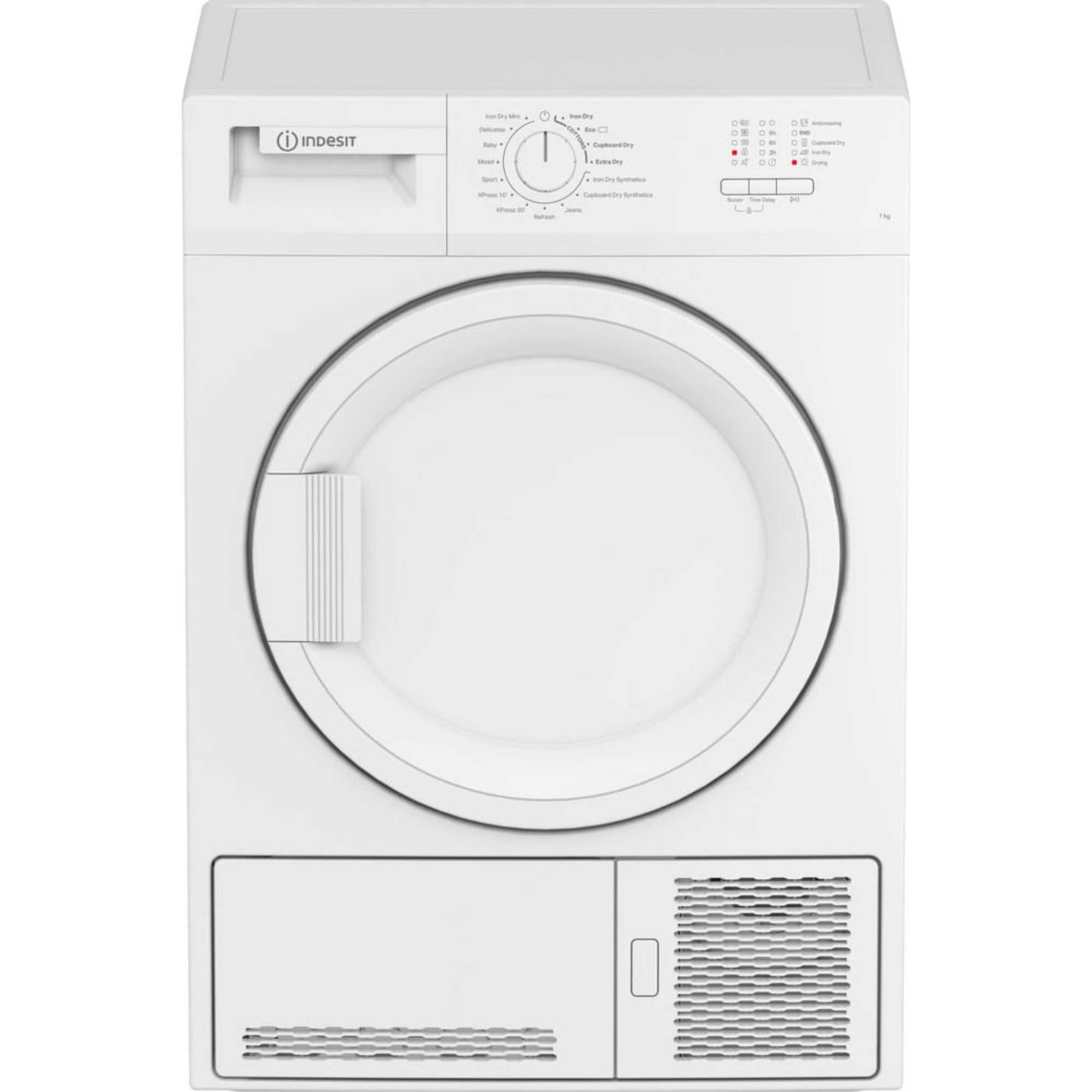 Indesit Sensor Dry 7kg Condenser Tumble Dryer - C YD C72 WWGL UK