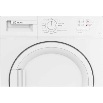 Indesit Sensor Dry 7kg Condenser Tumble Dryer - C YD C72 WWGL UK